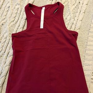 Lululemon Athletica Deep Red Tank Top